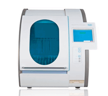 Image: The automated MagNA Pure Compact instrument (Photo courtesy of Roche Applied Science).